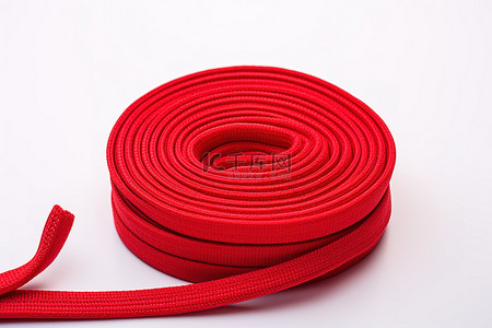 红色棉质弹力绳