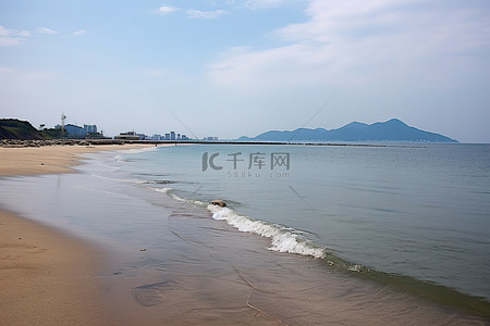 当地背景图片_台湾巴山帮面当地海滩海滨海滩