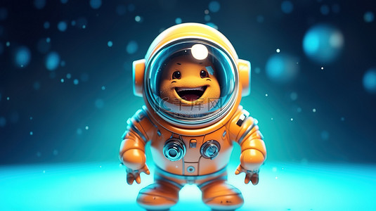 g国家公祭日背景图片_搞笑太空探险家 3D 插图