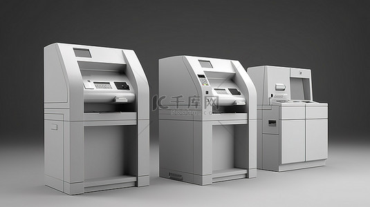 手机端端背景图片_atm 和信用卡借记卡在 3d 中呈现与剪切路径