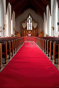 教堂的红地毯