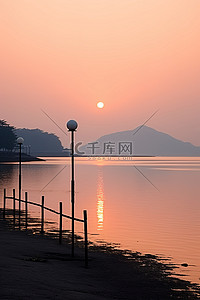 台北背景图片_北甲湖 台北 日本