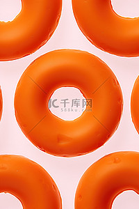 甜甜圈模具背景图片_甜甜圈形状模具