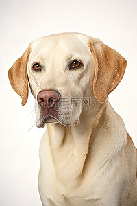 拉布拉多背景图片_黄色拉布拉多猎犬肯尼