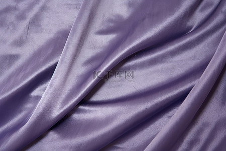 宽阔平坦素色纹理的紫色天鹅绒面料