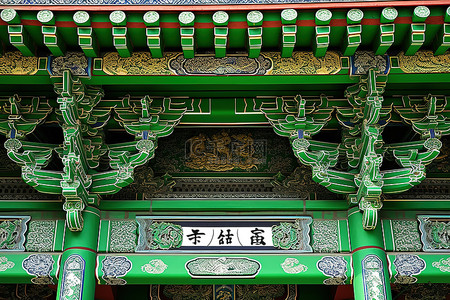 寺庙大门背景图片_中国建筑的寺庙或大门