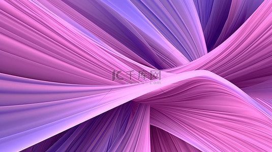 淡色科技背景背景图片_粉红色和淡紫色的分形线，具有纹理 3D 效果