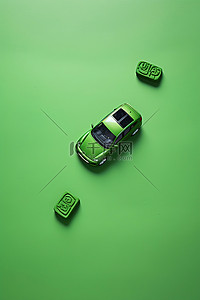 环保绿色能源背景图片_绿色能源汽车