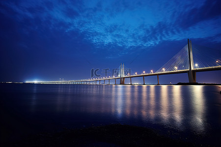 海湾背景图片_纳米比亚海湾大桥