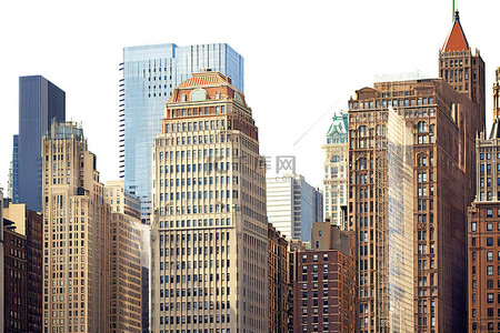 大量的背景图片_城市中有大量的高层建筑