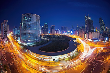 大型广场背景图片_city 是一个拥有大型城市景观的城市地区