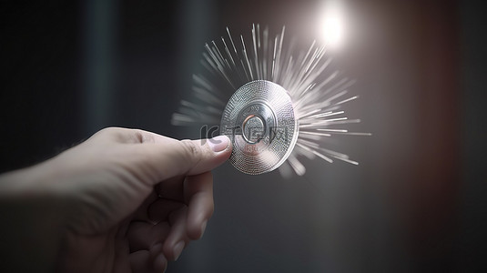 金钱堆背景图片_金钱磁铁商业成功吸引财富的 3D 概念