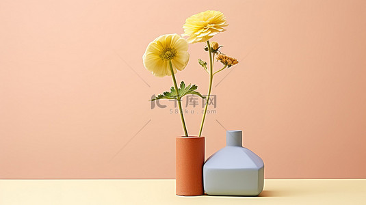 春天桌面背景背景图片_7 月 17 日，名为“伦敦创作”的桌面，上面放着小花瓶里的一朵花
