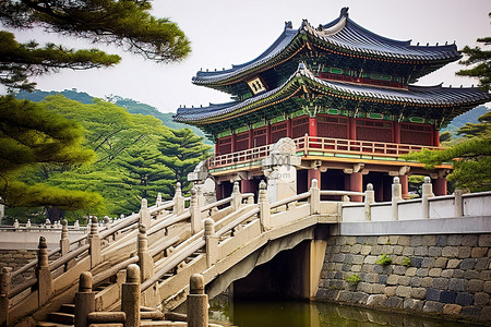 韩国城堡是一个美丽的地方