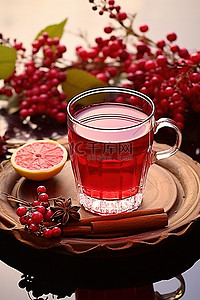 热红酒浆果茶
