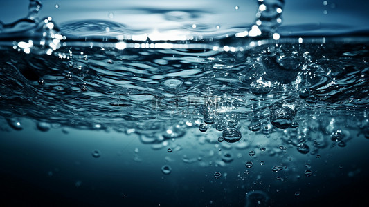 水波纹水面雨水背景