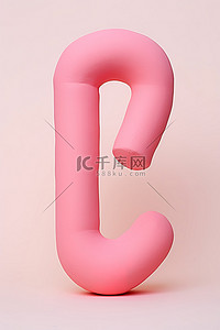 垫子logo背景图片_粉红色泡沫字母 y 放在垫子上