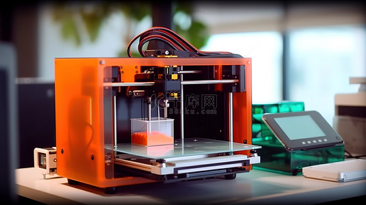 最先进的 3D 打印机在实验室中创建塑料模型