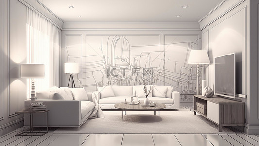 简单的砖墙图案背景图片_室内装饰空间白色墙面