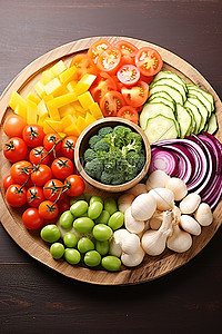生产沙拉蔬菜生有机水果和蔬菜