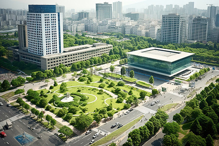 中韩大学首尔市政府本部照片