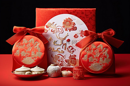 送给西式婚礼宾客的中国新年中国礼物