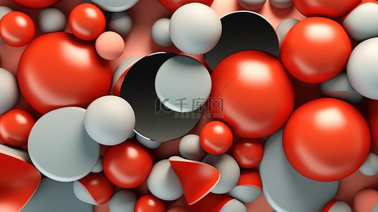 矢量球背景图片_矢量球体创建具有 3D 形状的未来派抽象背景