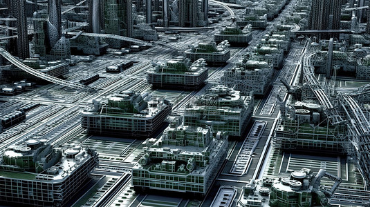 军事弹药背景图片_军事工业综合体的 3d 渲染