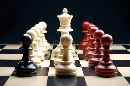 棋子背景图片_一个黑色的棋盘，上面有十几个白色的棋子