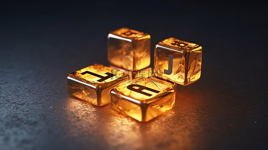金池背景图片_金属锂及其元素符号从周期表中的 3d 插图