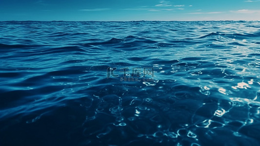 蓝色水花背景图片_水面波浪液体背景