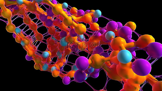 药物活性背景图片_蜂毒中主要活性成分蜂毒肽apitoxin的 3d 结构