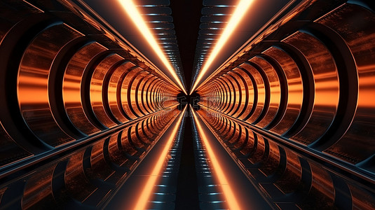3D 隧道图的辐射镜像