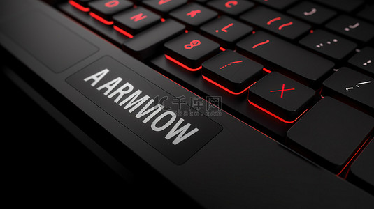 购物商场背景背景图片_技术和商业概念背景，带有具有 3D 渲染功能的黑色键盘，立即应用键