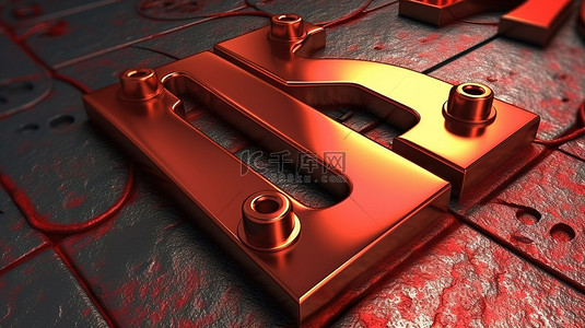 质感金属感背景图片_金属板，带有金属字母 3D 铭文“苏联制造”