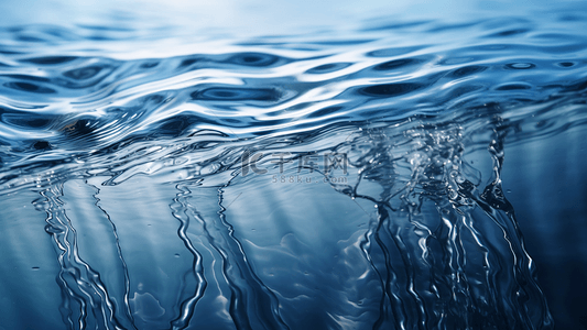 水流水花背景图片_水蓝色水流水花水面背景