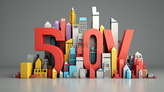 sale设计背景图片_令人惊叹的 3D 设计，带有文字“mega sale get 70”