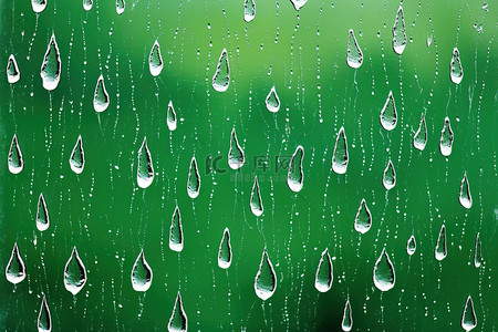 雨背景玻璃背景图片_雨滴落在玻璃上
