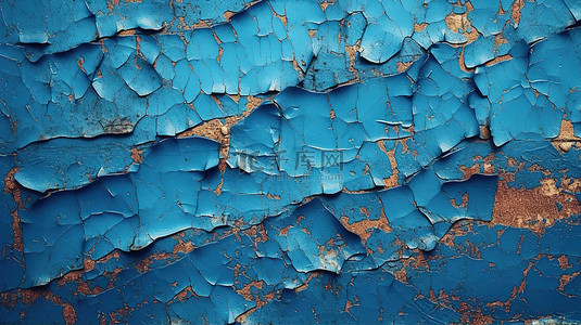 生腐背景图片_3D 纹理中蓝色金属表面的真实划痕