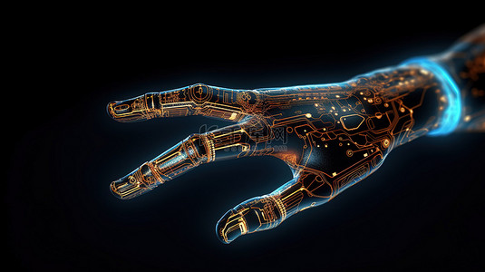 技术与机器人技术的融合，带有图形界面的 3D 渲染手