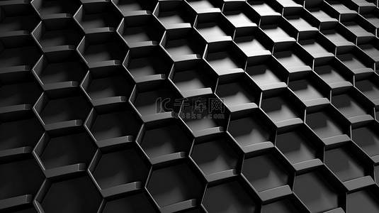 十六角形背景图片_具有六角形抽象背景的 3d 蜂窝板