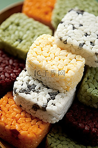 韩国传统美食背景图片_潘家米小吃‘潘家年糕’