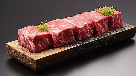 正方形背景图片_日本和牛大岛特制牛肉馅