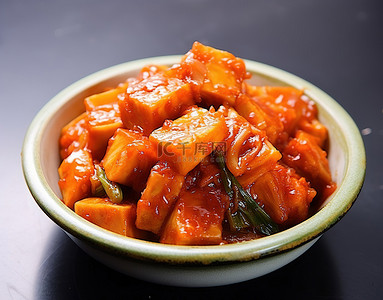 泡菜 osobukbae 韩国的传统菜肴