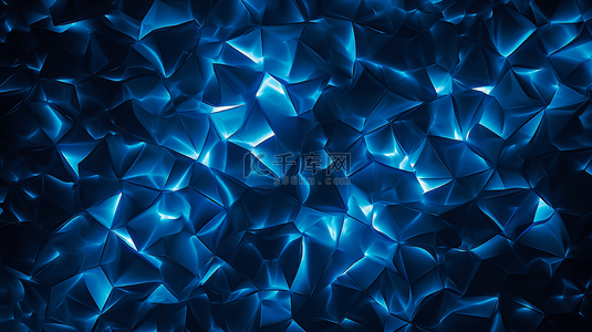 深蓝色质感纹理几何图形图案的背景10