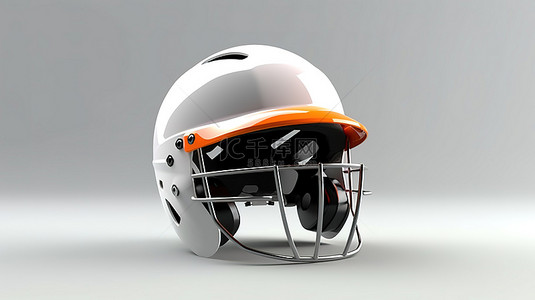防护背景图片_运动头盔板球足球等的 3D 插图