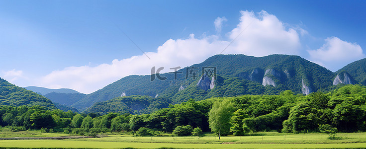 如画背景图片_山林如画