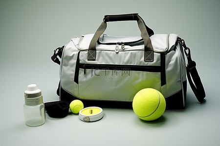 球赛背景图片_套件 运动包 网球套件