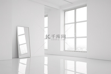 落地窗背景图片_带落地窗的白色房间