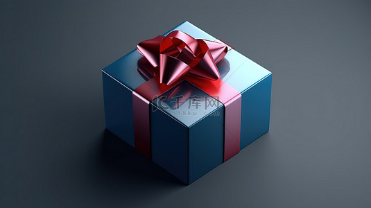 礼物盒礼盒背景图片_标志性 3D 礼物盒